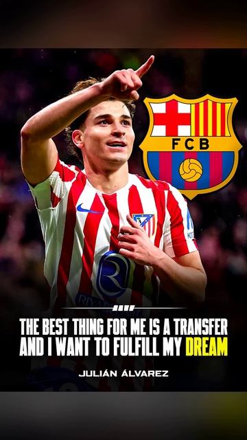 Julian Alvarez requested a transfer to Barcelona смотреть онлайн