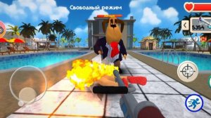 стараюсь выполнить ачивку Киборг убийца в игре пять ночей с тимохой 5 остров