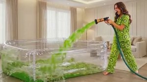 🥝🚿  Oddly Satisfying AI ASMR .  ИИ АСМР Мультик для детей и взрослых . Яркое видео для отдыха