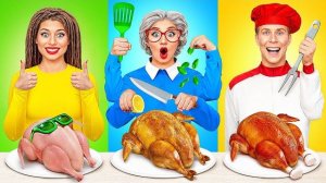 Кулинарный Челлендж_ Я против Бабушки _ Вкусные Кухонные Лайфхаки от Multi DO Challenge