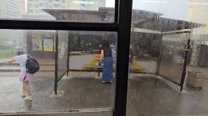 Ураган. дождь. Шквальный ветер. Мкр-н Суворовский смывает потоком воды. Ростов-на-Дону. 23 июня 2026