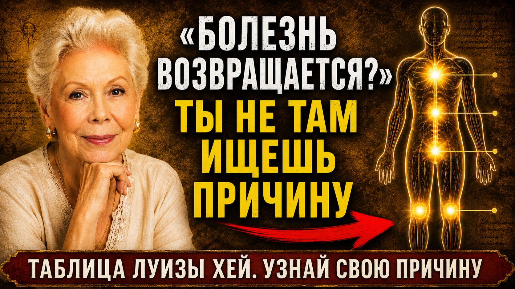 Никто не Объясняет! Почему одни болезни возвращаются снова и снова — и как это остановить. Луиза Хей смотреть онлайн