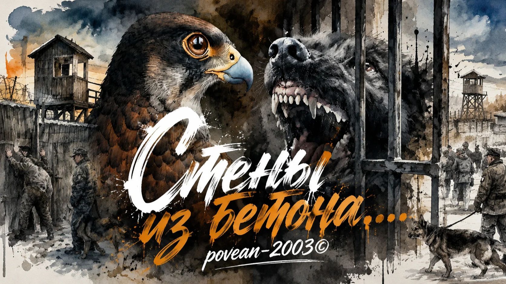 Стены из бетона, небо в лоскуток
