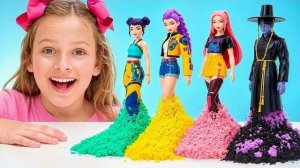 K-Pop: охотники на демонов и друзья-супергерои спасают мир! 💖 Лучшая детская подборка