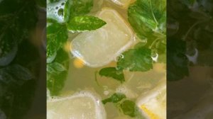 Холодный, мятный напиток🍵