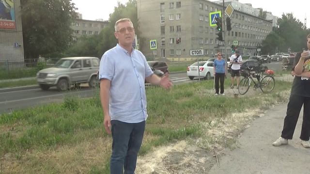 Пикет против точечной застройки и нарушений в сфере ЖКХ.23.06.2026