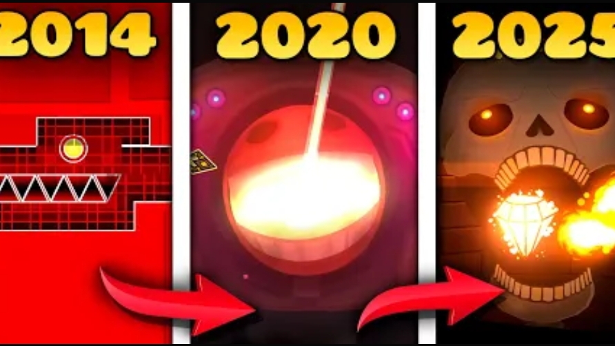 Эволюция БОССФАЙТОВ в Geometry dash (кот) смотреть онлайн