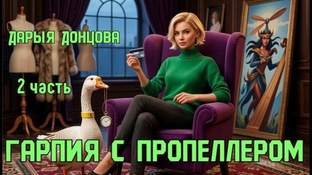 "Гарпия с пропеллером". Дарья Донцова. 2 часть. смотреть онлайн