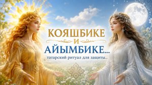КОЯШБИКЕ И АЙЫМБИКЕ...ТАТАРСКИЙ РИТУАЛ ДЛЯ ЗАЩИТЫ...ДЛЯ ВСЕХ