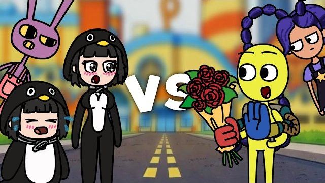 АНИМАЦИОННЫЕ БИТВЫ POPPY PLAYTIME 5 😱 ПИНГВИНЫ ГУГУ ГАГА, ИГРОК, Крор ОХОТНИЦЫ НА ДЕМОНОВ смотреть онлайн
