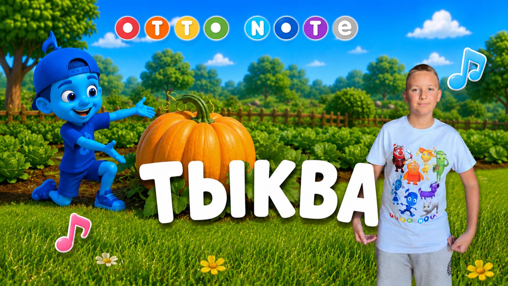 Песня про тыкву 🎃 Песня с движениями для детей смотреть онлайн