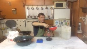 Вино из чёрной смородины!