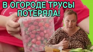 В ОГОРОДЕ ТРУСЫ ПОТЕРЯЛА. ВОТ ЭТО ТРЭШ!