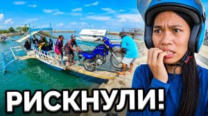 ИСХОД РУССКИХ МУЖИКОВ В ДЖУНГЛИ.  Часть 1. Поездка на Сипавай Как мы перевезли байки на лодке.