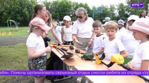 Ирбитские школьники отдыхают в пришкольных лагерях
