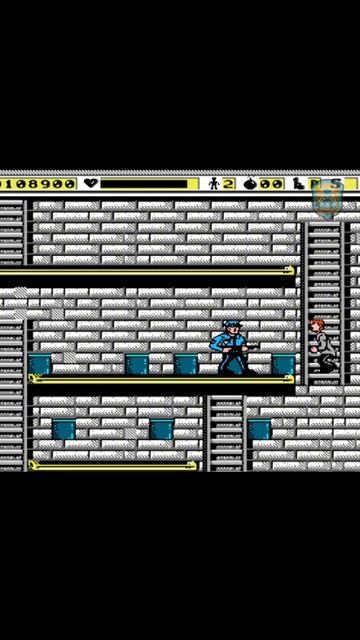 Терминатор- спуск по зданию.
