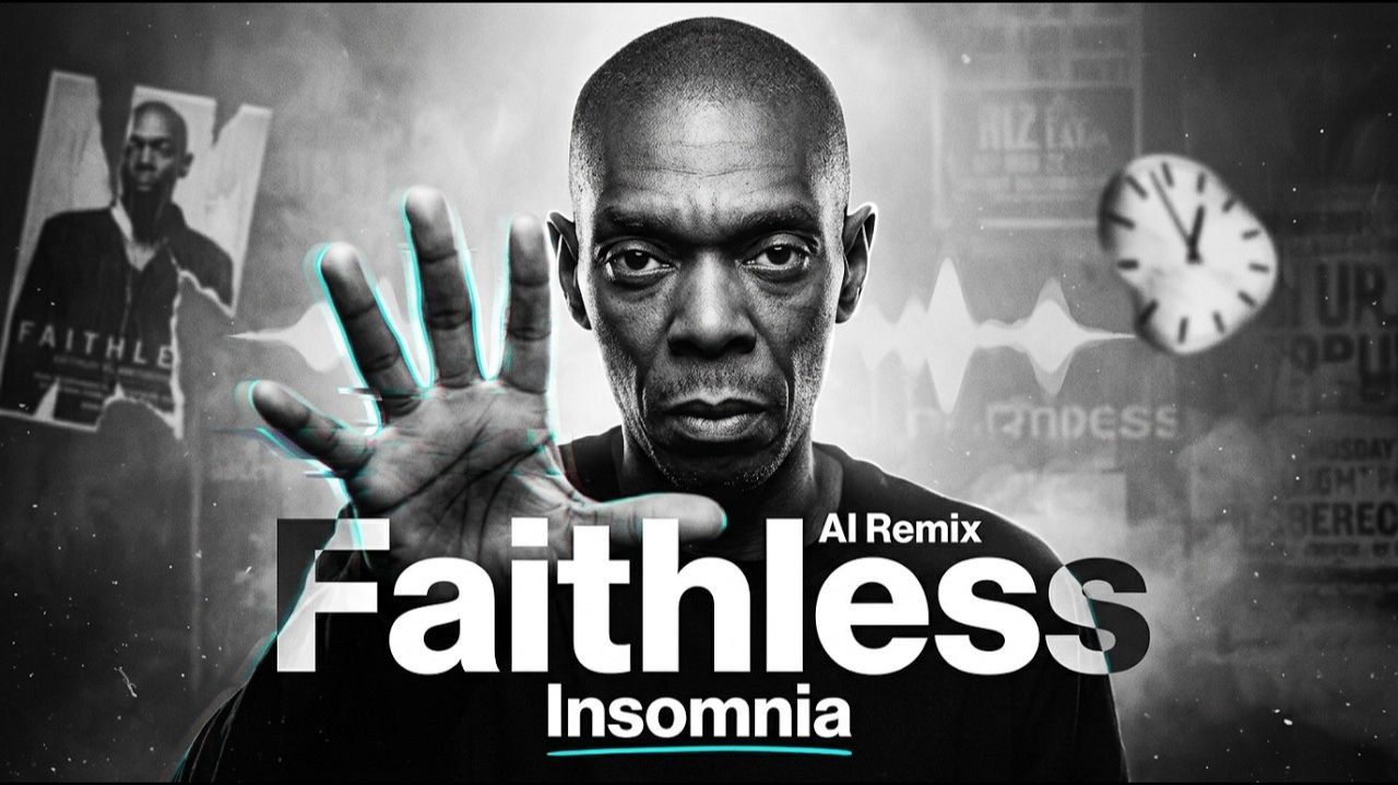 Insomnia - Faithless Inspired Progressive House AI Remix смотреть онлайн