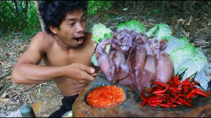 Кальмар. Вкусно поедание