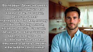 Истории из Жизни | ВО ПЕРВЫХ ДЕНИС НЕ УМЕЕТ ГОТОВИТЬ |  Аудиокниги слушать | Жизненные Истории