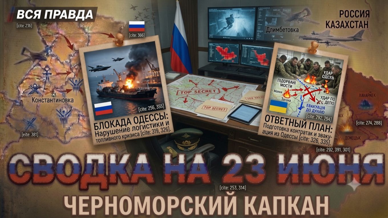 СВОДКА БОЕВЫХ ДЕЙСТВИЙ НА 23 ИЮНЯ, КАРТА СВО СЕГОДНЯ, НОВОСТИ , СВО НА УКРАИНЕ, 2026 ЮРИЙ ПОДОЛЯКА смотреть онлайн