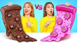 Жевательная Резинка vs Шоколадная Еда Челлендж _ Смешные Кухонные Войны от Multi DO Challenge