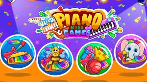 Влад и Ники игра на пианино часть 1