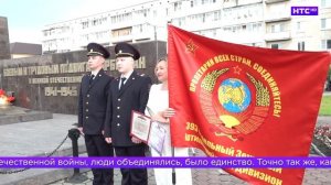 Копия знамени Брестской крепости передана в фонд Ирбитского историко-этнографического музея