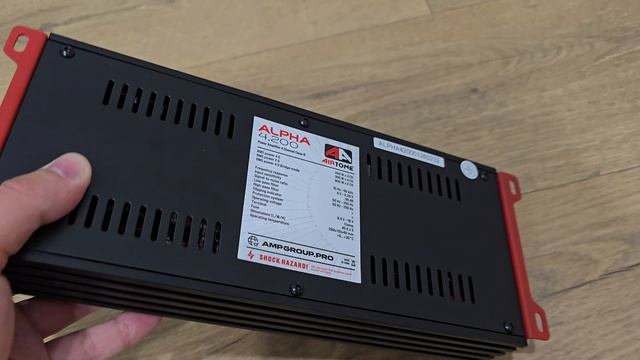 Усилитель 4 канальный AIRTONE ALPHA 4.200 смотреть онлайн