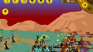 Stick War Legacy, миссия 250 ( insane, без баффов, без скинов)