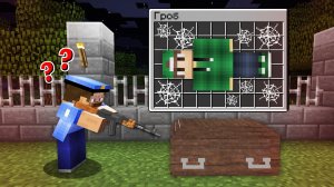 Я СПРЯТАЛСЯ НА КЛАДБИЩЕ ОТ ПОЛИЦИИ В МАЙНКРАФТ | Риколит Minecraft