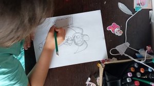 Рисуем Лили и Прототипа