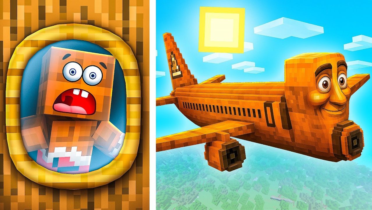 ❌ НЕ САДИСЬ В САМОЛЁТ ТУНГ ТУНГА!😱 МАЙНКРАФТ - (ВЛАДУС) #Minecraft #Майнкрафт смотреть онлайн