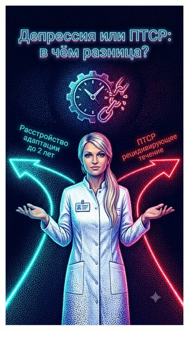 Депрессия или ПТСР: в чём разница?