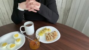 #завтрак#утро# влог#Уютное утро чай и вкусный завтрак ☕ . А у вас как сегодня?