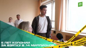 5 лет колонии строгого режима, штраф 28 млн руб., конфискация 14 млн руб.