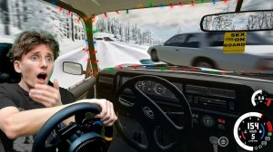 200 КМ⧸Ч в ДРИФТЕ на ВАЗ 2107 по ЗАГОРОДНОЙ ТРАССЕ с ТРАФИКОМ в БИМКЕ ! ｜ BeamNG.drive