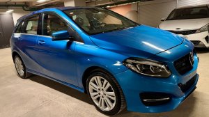 MERCEDES B-KLASSE; 2.1 АT; 2016; Голубой