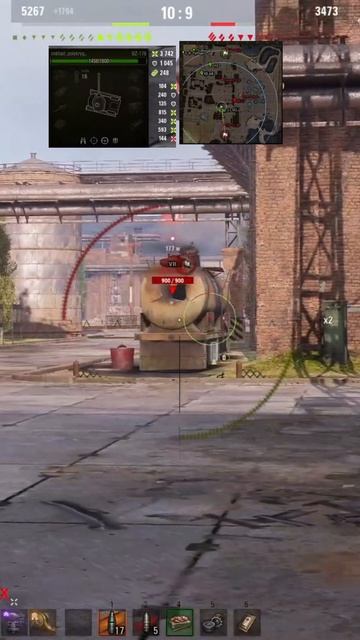 ничья, чуток не хватило) #миртанков #worldoftanks