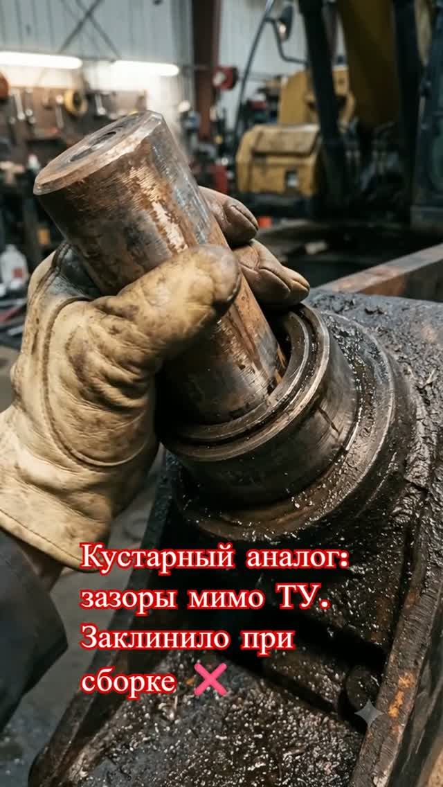 🛑 Худший кошмар механика при сборке 🛑 #caterpillar #cummins #komatsu #асмр #excavator