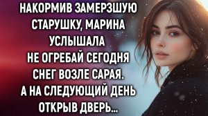 Накормив замерзшую старушку, Марина услышала | Истории из жизни | Женские истории | Аудиорассказ