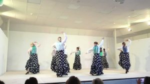 Отчетный концерт школы фламенко «La Feria» .  Номер 9
