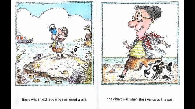 There was an old lady who swallowed a shell смотреть онлайн