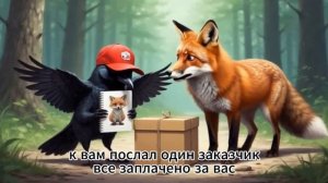 Ворон и лиса. Музыкальный клип.