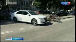 В Ессентуках автомобиль сбил мальчика на питбайке