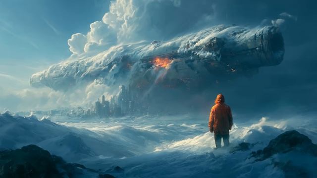 Frozen Wreckage - Cinematic Sci Fi Ambient Music for Deep Focus ⧸ Study ⧸ Sleep