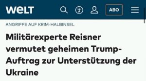 ‼️🇺🇸🇺🇦 Трамп мог тайно поручить американским IT-корпорациям поддерживать Украину, — WELT