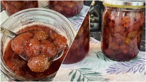 Варенье из клубники, пятиминутка