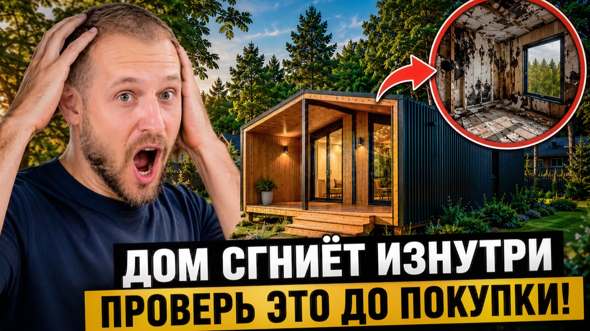 Ваш модульный дом СГНИЕТ за 3 года, если вы непроверите ЭТО при покупке! смотреть онлайн