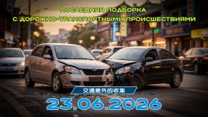 Последняя подборка ДТП 23.06.2026