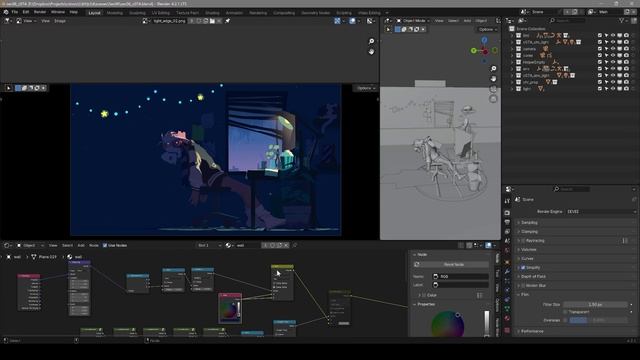 Coloso - A to Z of NPR Animation in Blender 50-3. Composite Practice - 6 смотреть онлайн